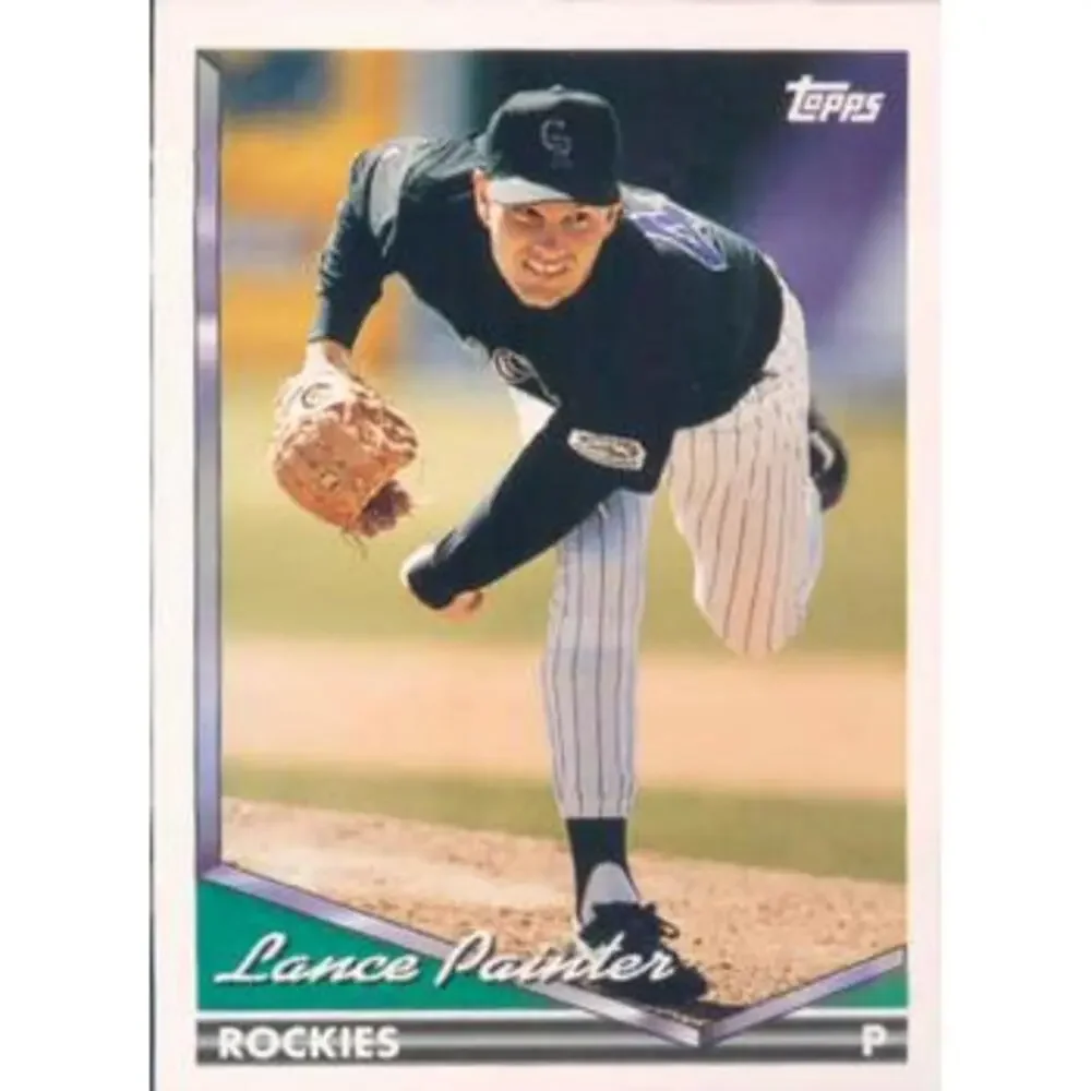 1994 Topps Lance Painter # 229 Colorado Rockies